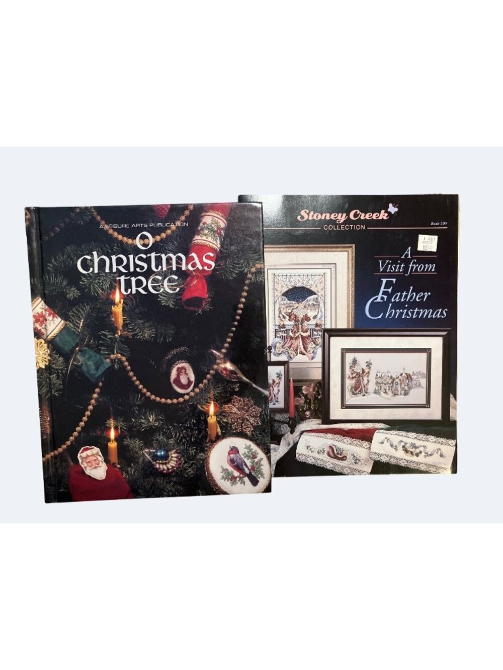 O Christmas Tree Book and  A Visit From Father Christmas Cross Stitch Patterns